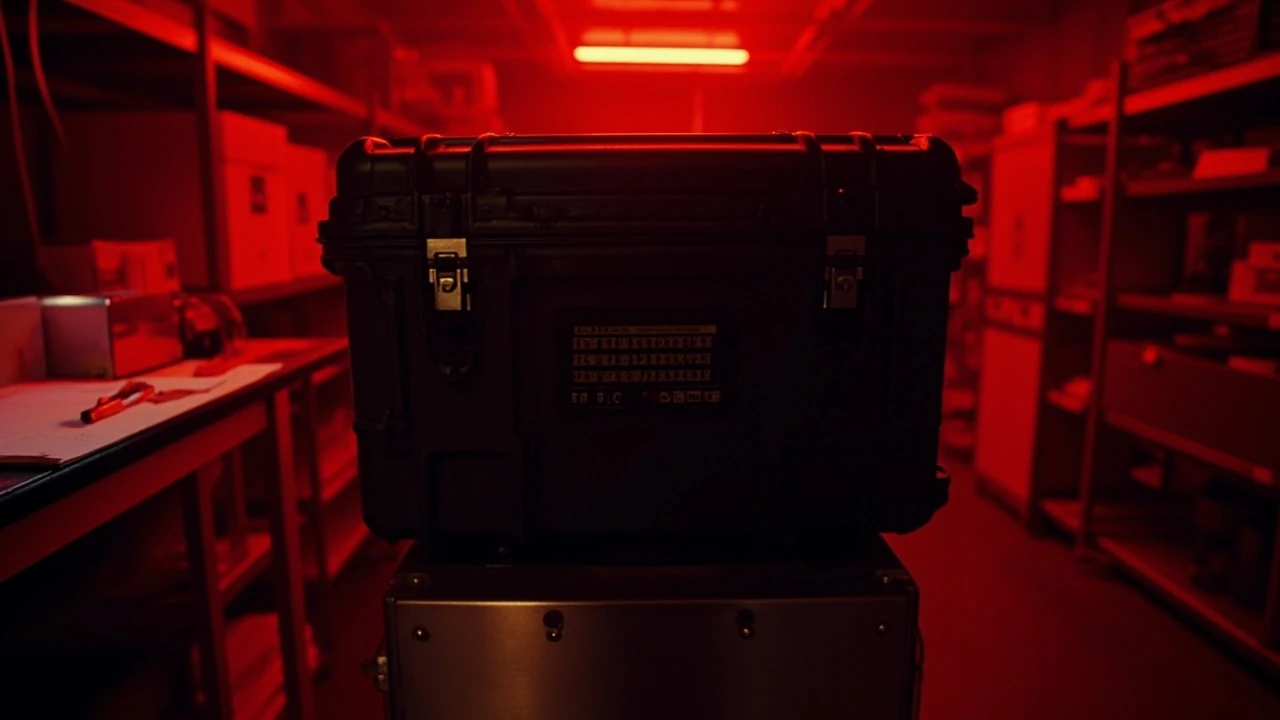 RE9 organ transport box code concept for Resident Evil Requiem planning